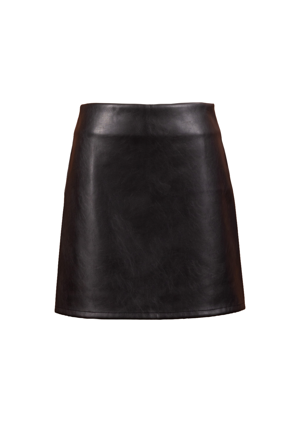 Academy Vegan Leather Skirt