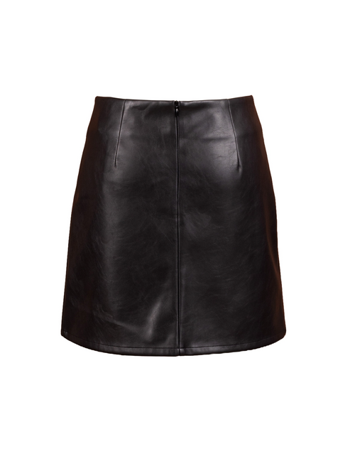 Academy Vegan Leather Skirt