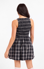 Petite Pause Smocked Bubble Dress