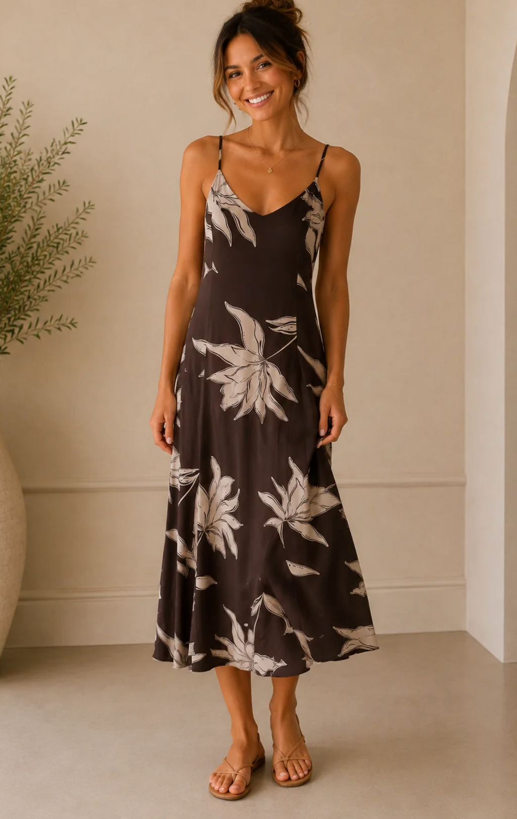 Charisma Floral Midi Dress