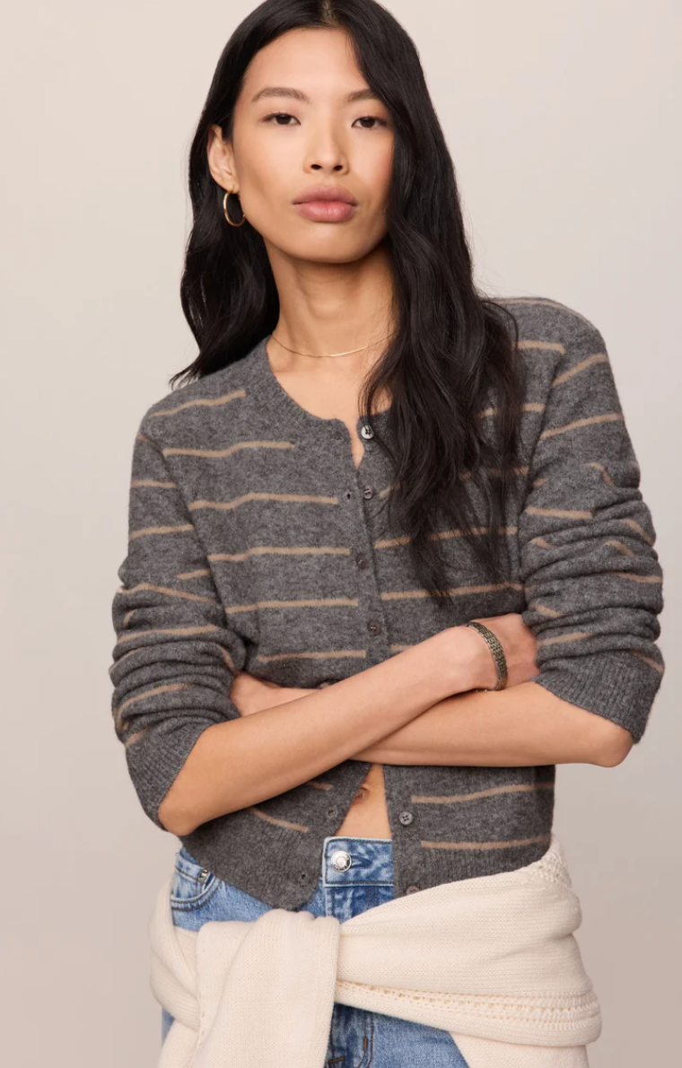 Medina Stripe Cardigan