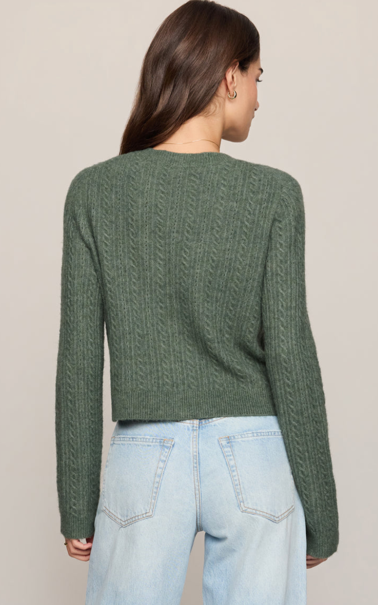 Medina Cable Knit Cardigan