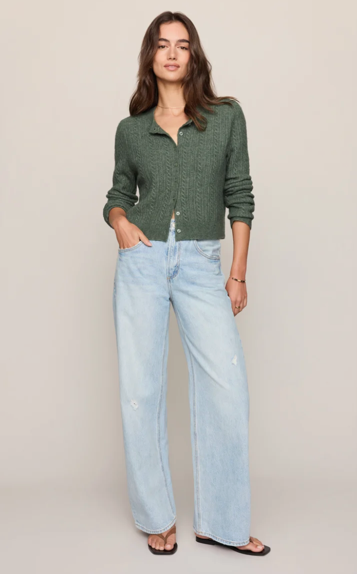 Medina Cable Knit Cardigan