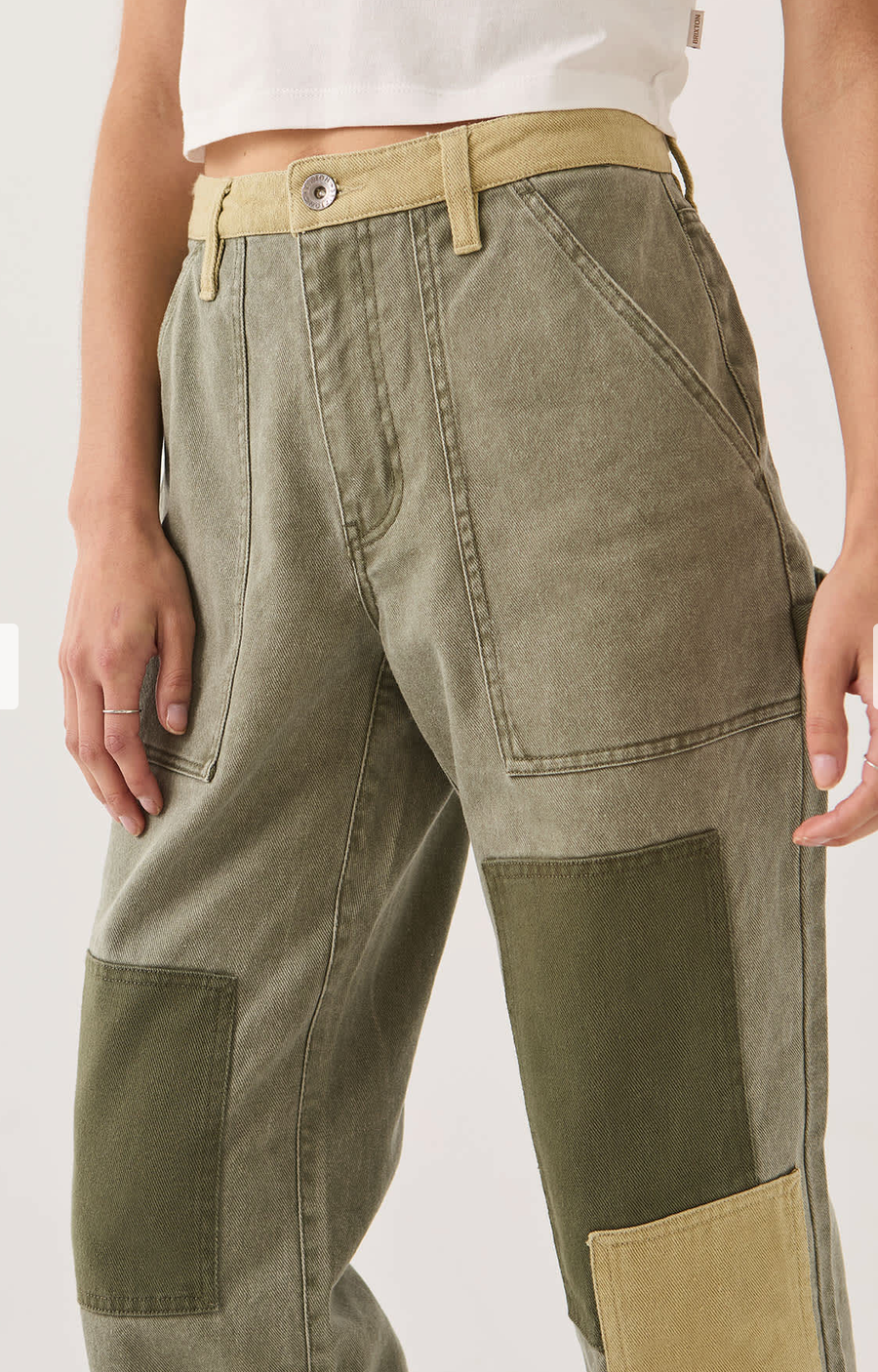 Essex Patchwork Painter Pant
