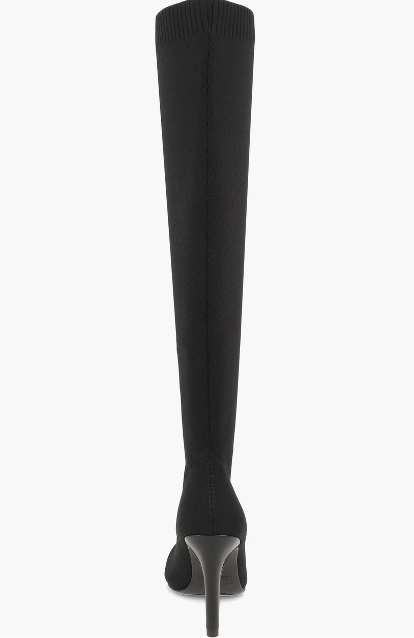 Arisa Pointed Toe Knee High Boot