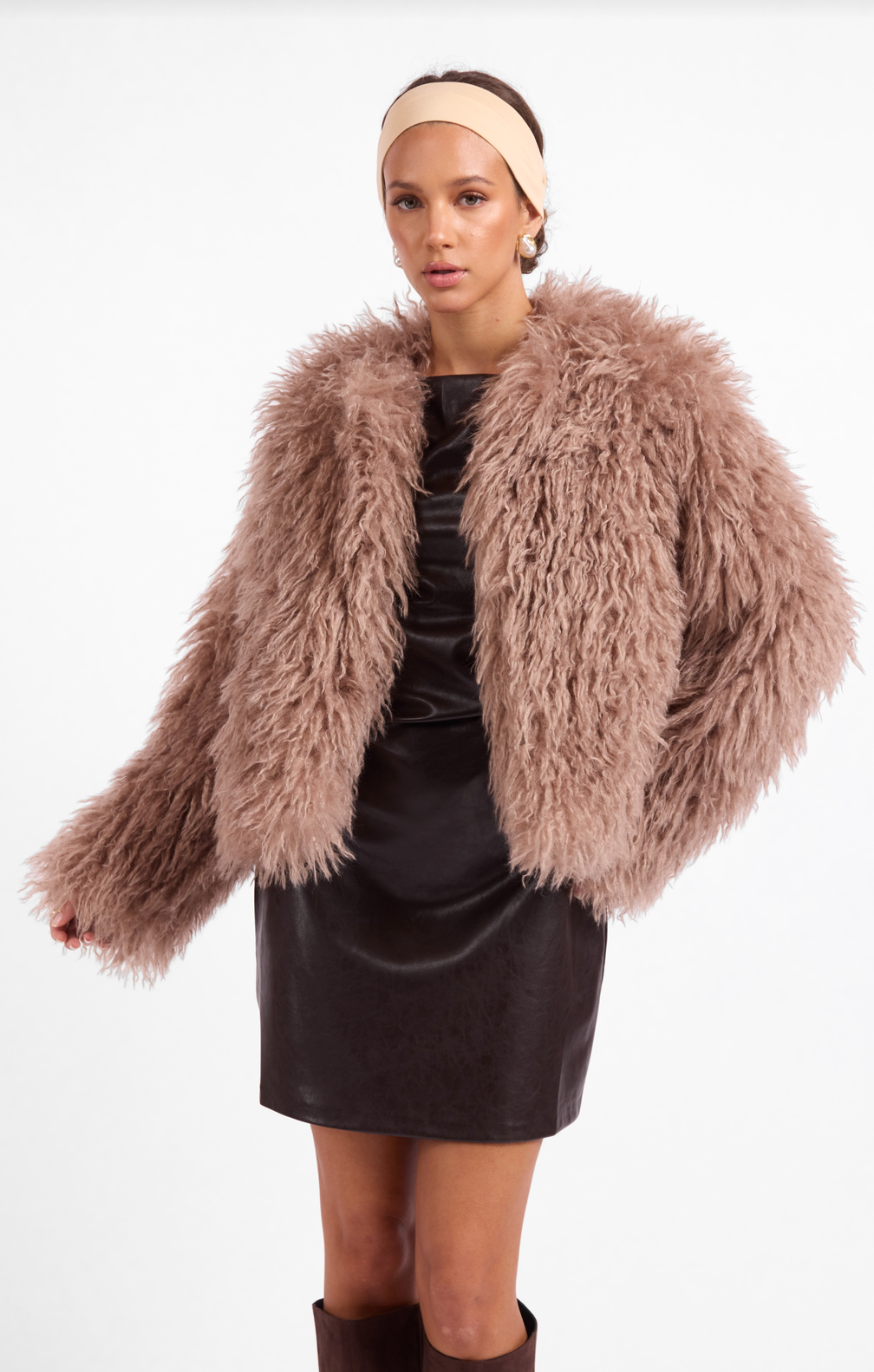 Deep Woods Faux Fur Jacket