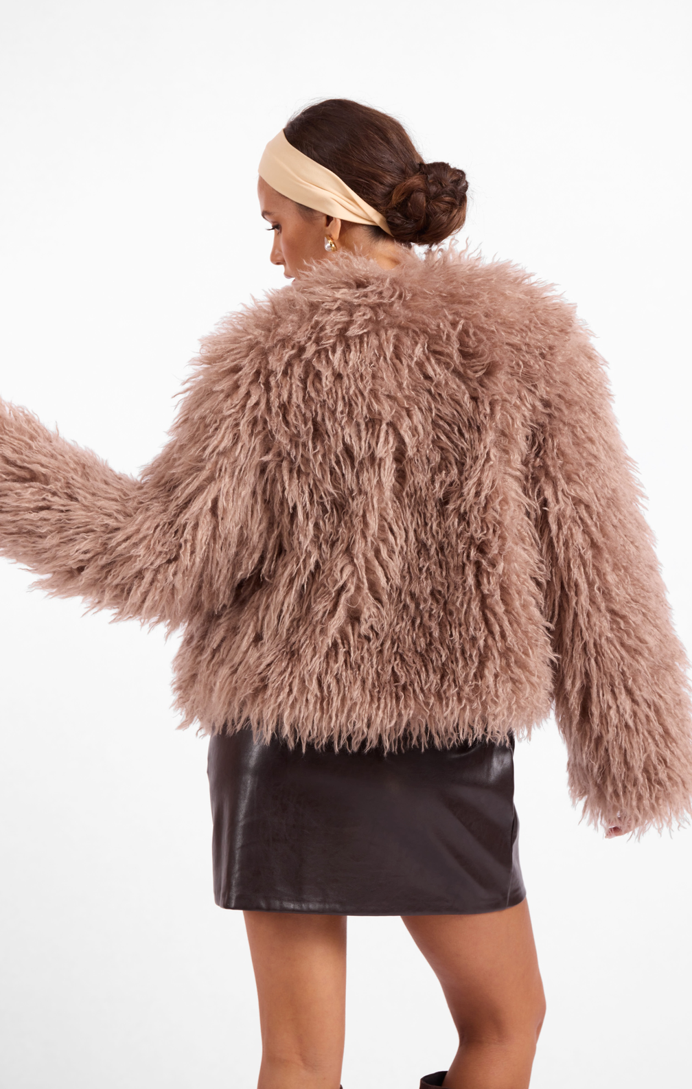 Deep Woods Faux Fur Jacket