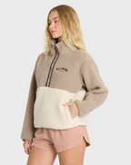 Horizon Sherpa Mock Neck Sweatshirt