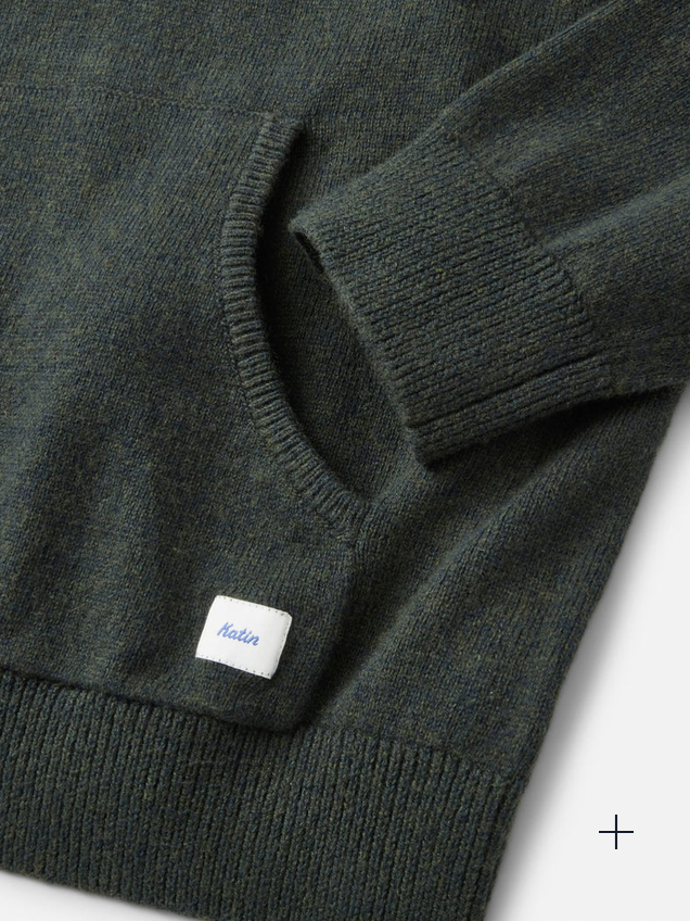 Hayes Hooded Henley Sweater