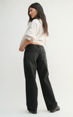 Classic Low Rise Baggy Slouch Jean