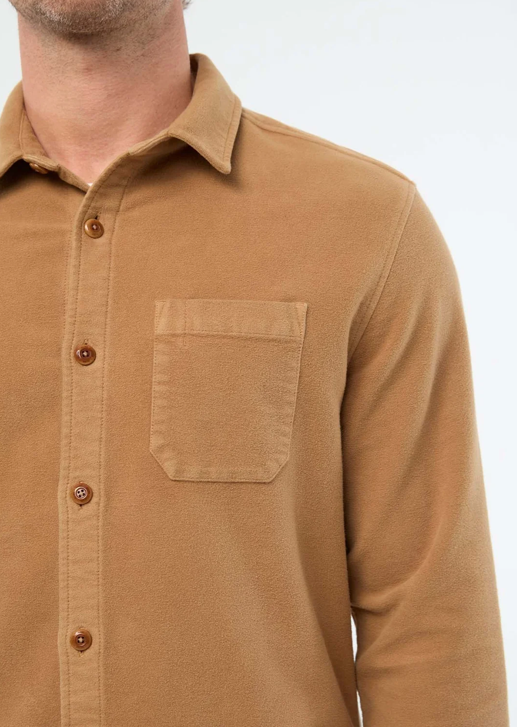 No Sweat Moleskin Overshirt