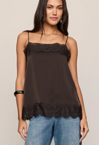 Roselle Lace Trim Cami