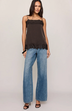 Roselle Lace Trim Cami