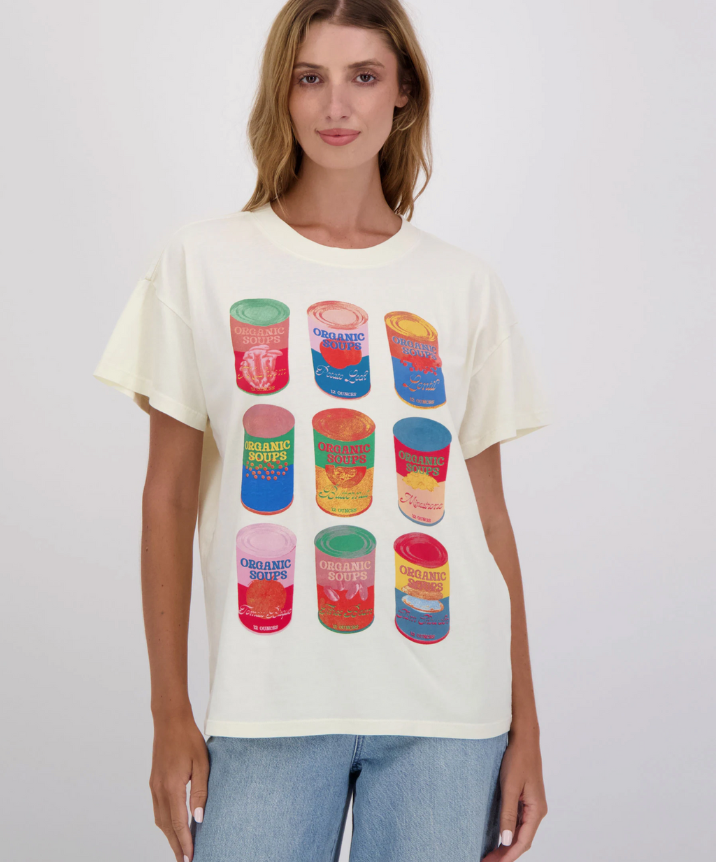 Organic Soup Oversized Tee