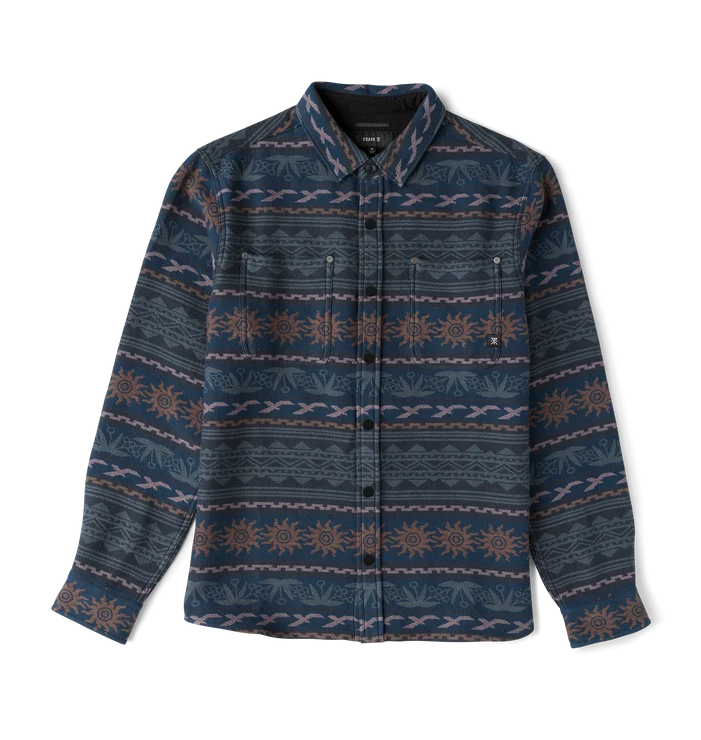 Journey Jacquard Long Sleeve Flannel