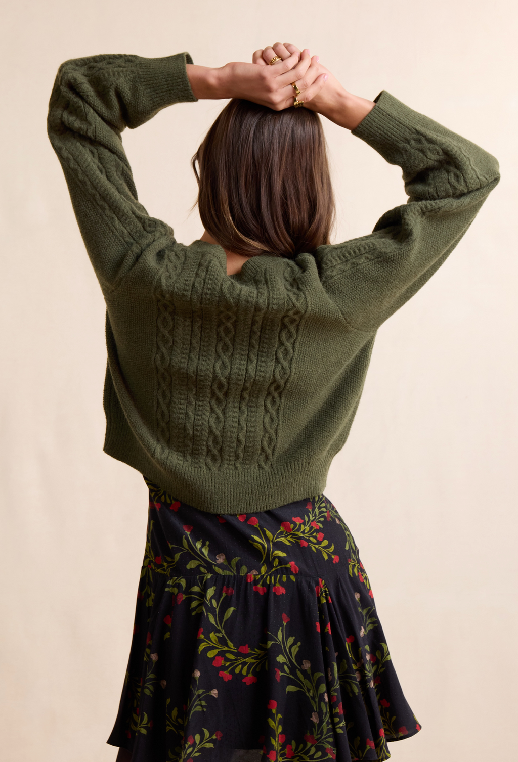 Vivienne Cable Knit Sweater
