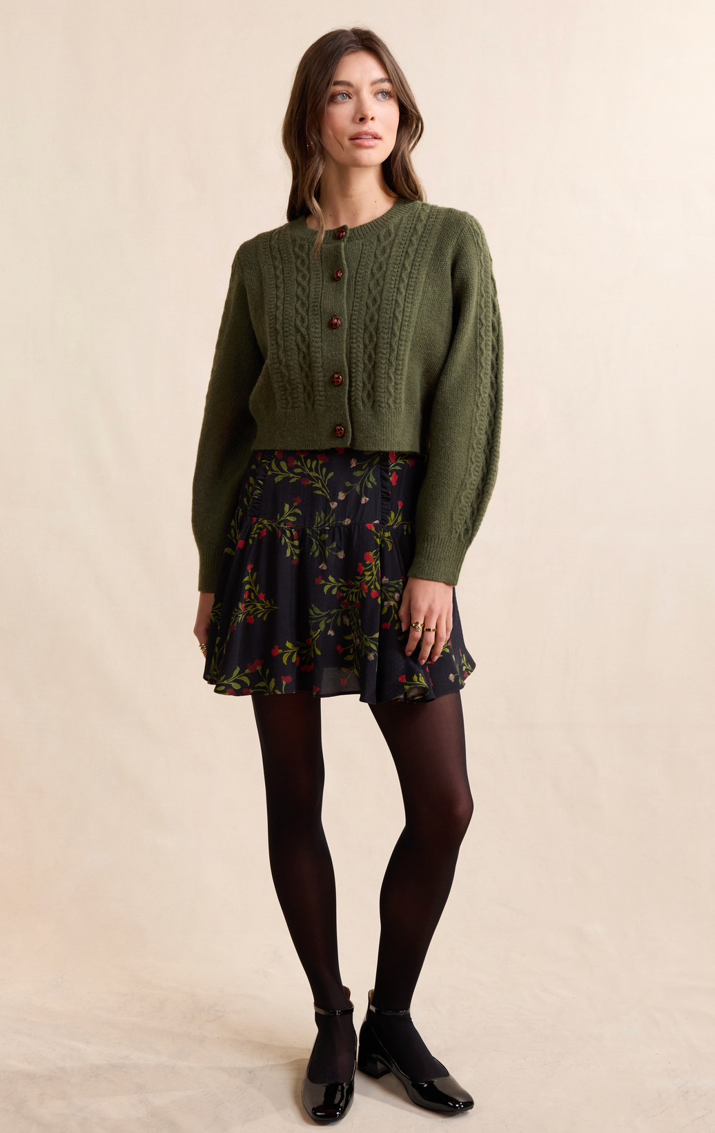 Vivienne Cable Knit Sweater