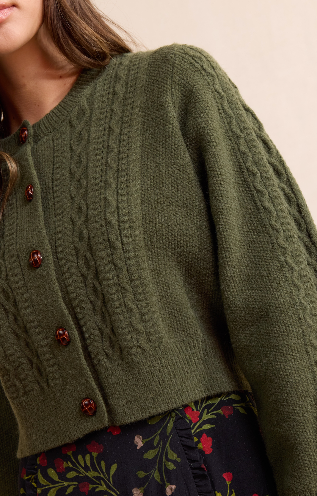 Vivienne Cable Knit Sweater