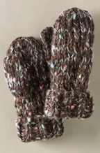 Sugar Frost Beanie and Mitten Set