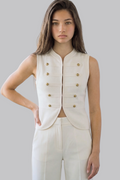 Camille Military Vest