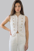Camille Military Vest