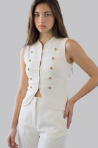 Camille Military Vest
