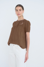 Maribel Embriodered Blouse