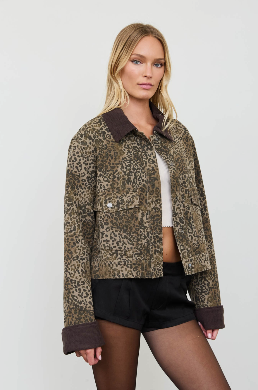 Wild Intentions Leopard Jacket
