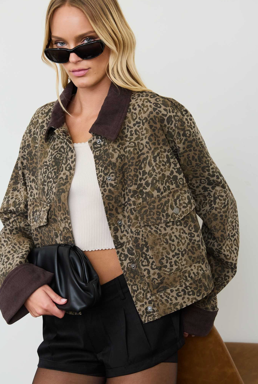 Wild Intentions Leopard Jacket