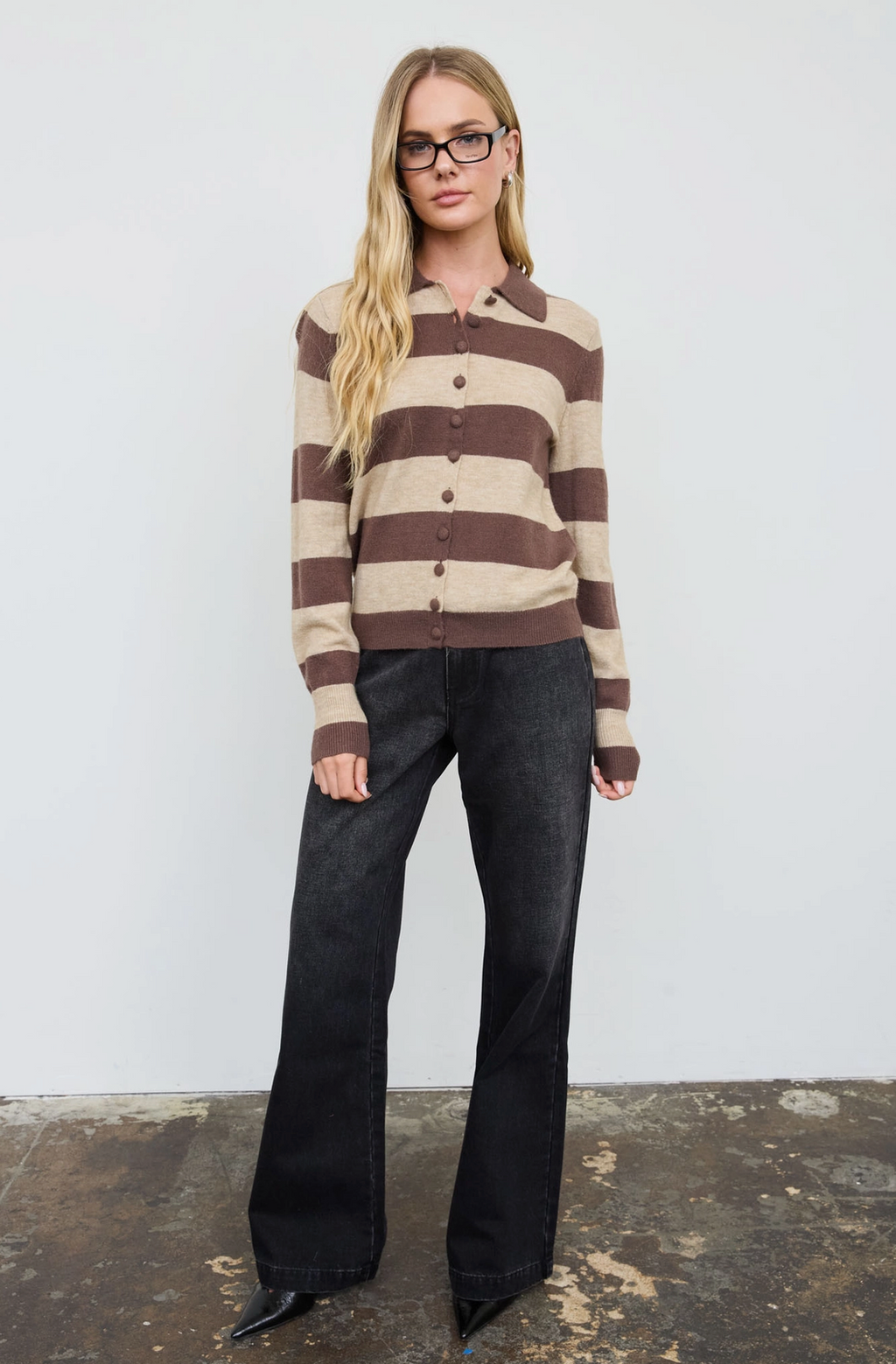 Marlowe Stripe Cardigan