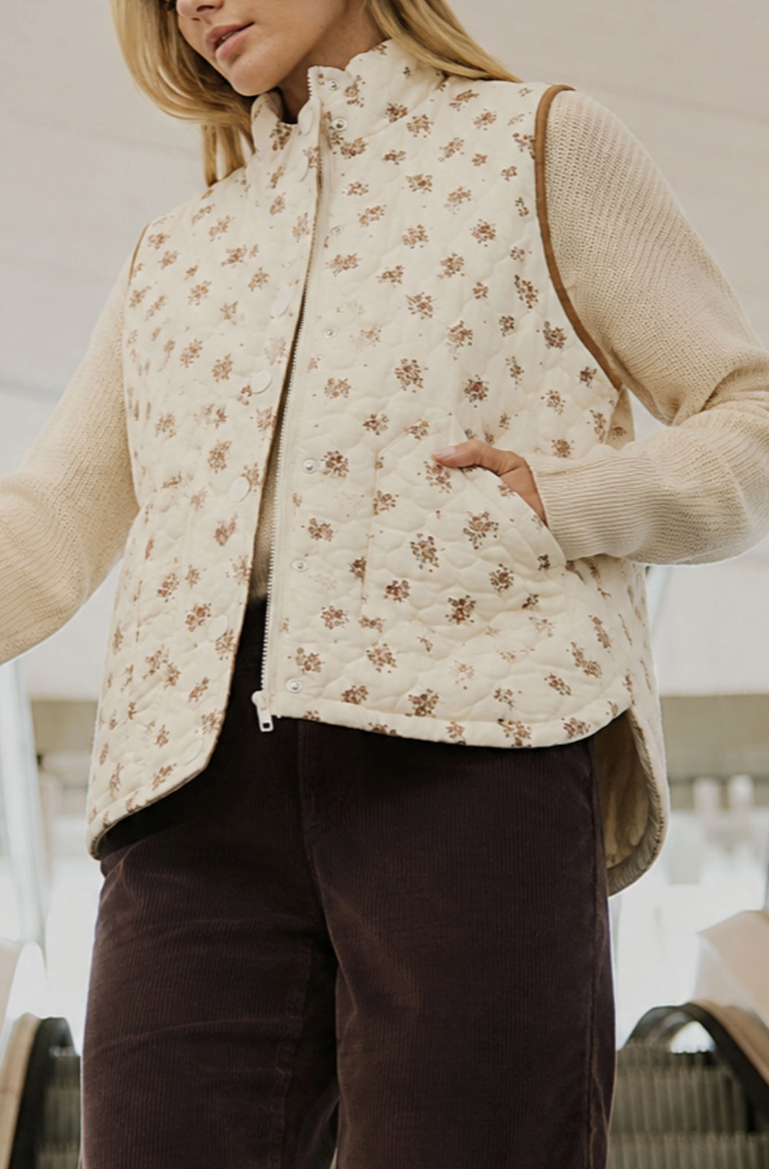 Sunday Stroll Quilted Vest