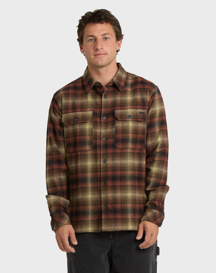 Off Shore Long Sleeve Flannel Shirt
