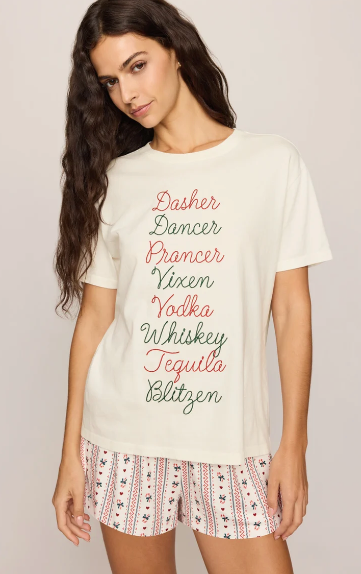 Reindeer Boyfriend Tee