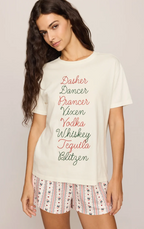 Reindeer Boyfriend Tee