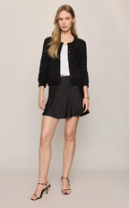 Bellissimo Luxe Satin Mini Skirt