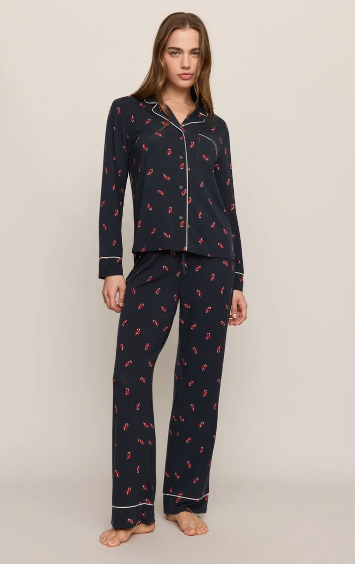 Snuggle Candy Cane PJ Set