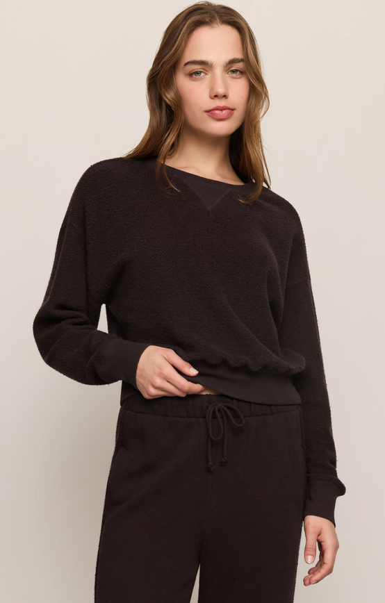 Club House Textured Sweatshirt