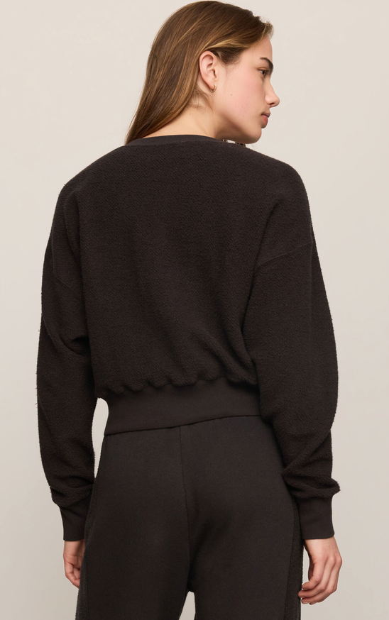Club House Textured Sweatshirt