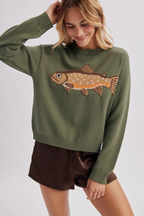 Creekside Trout Sweater