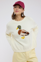Lucky Duck Knit Sweater