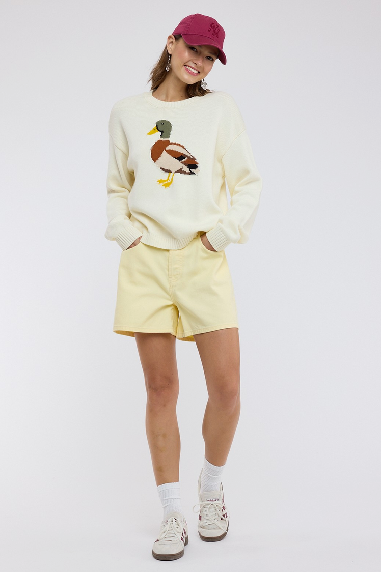 Lucky Duck Knit Sweater