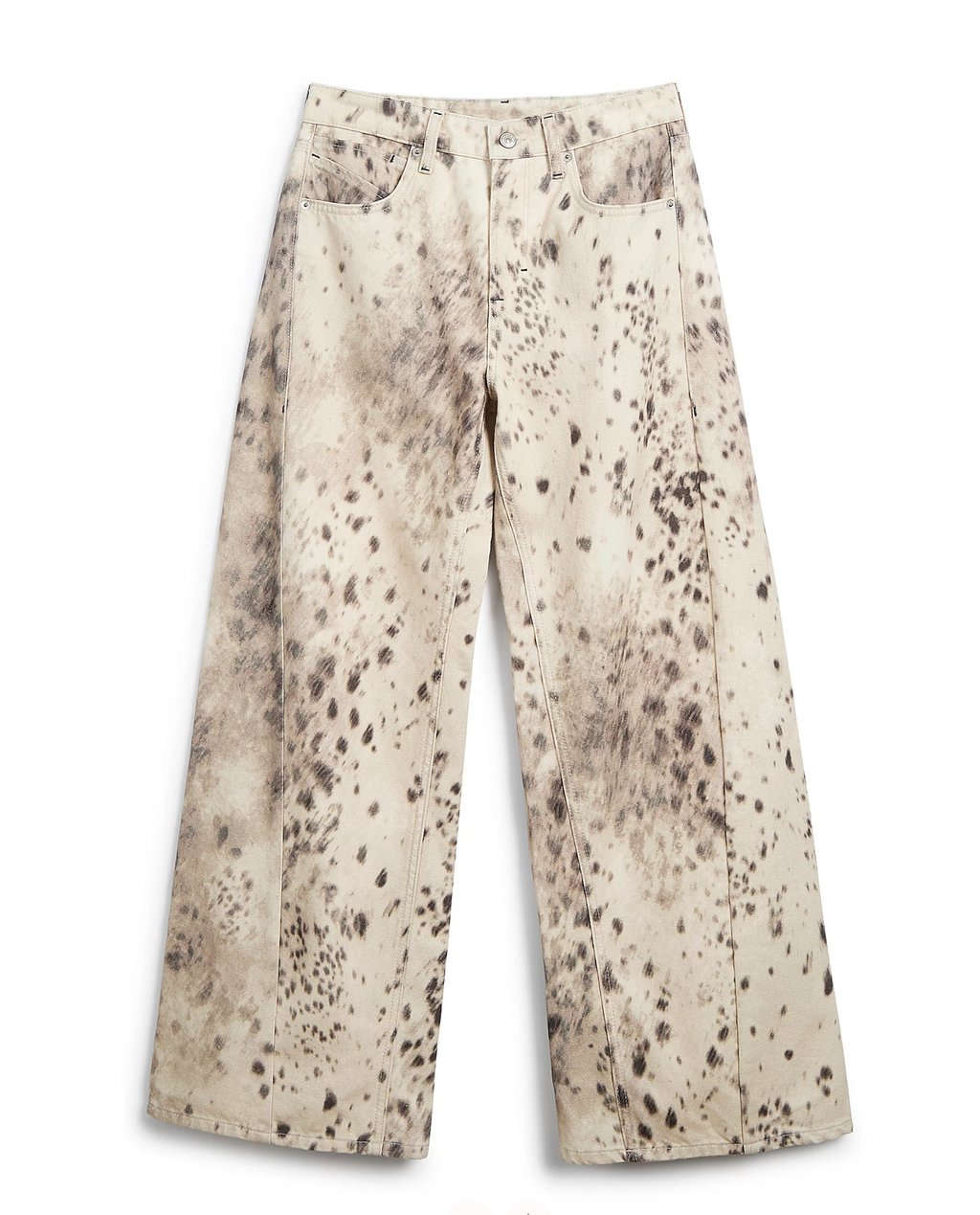 Alter Ego Printed Wide-Leg Jean