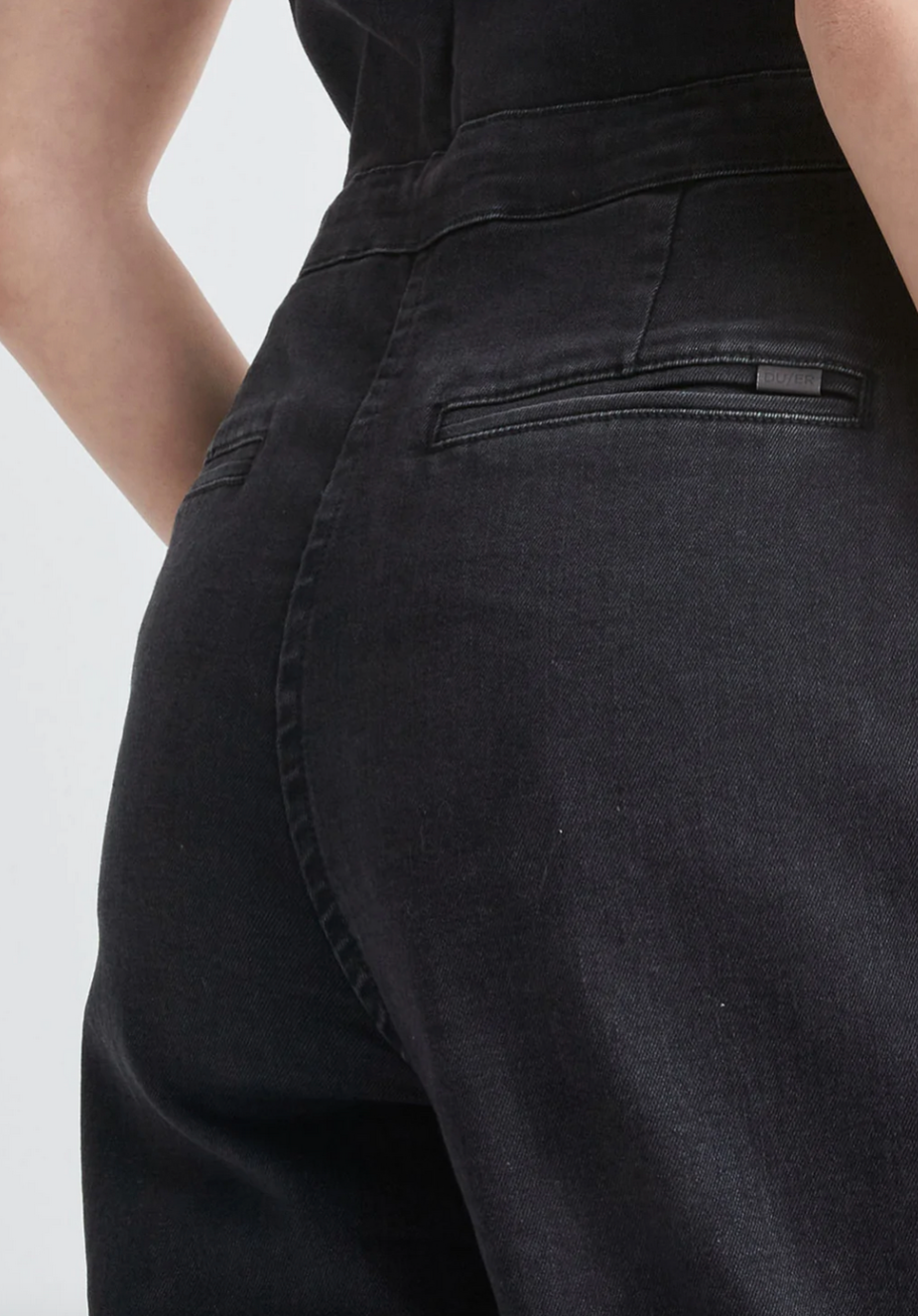 Performance Denim Jumpsuit