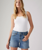 A-line Mid Rise Shorts