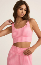 Zoe Rib Tank Bra