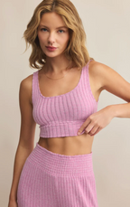 Zoe Rib Tank Bra