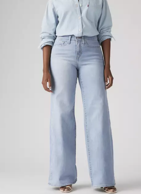 318 Shaping Stellar-Stretch Wide-Leg Jeans