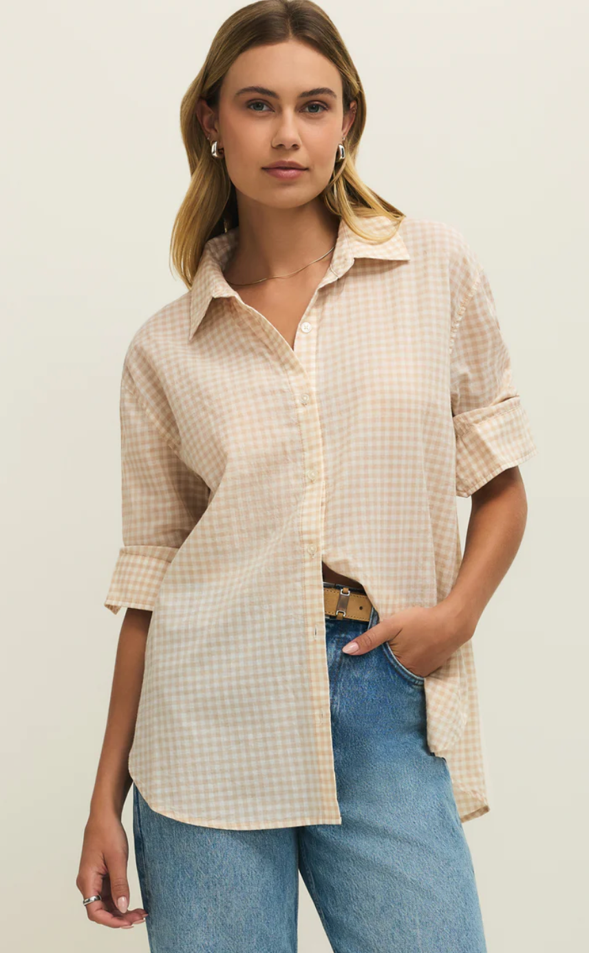 Seaport Button Up Top