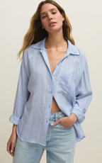 Perfect Linen Stripe Top