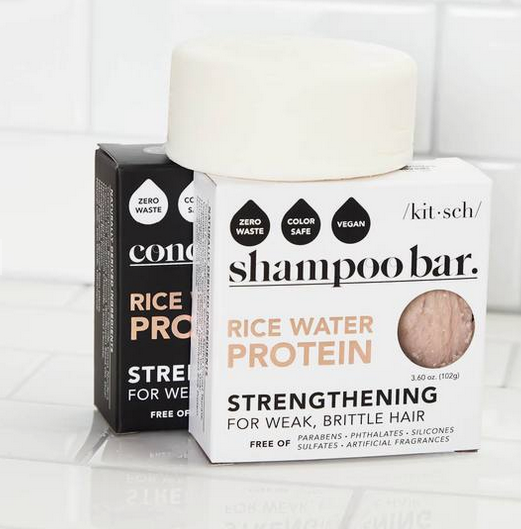 Rice Water Protein Shampoo Bar - Strengthening